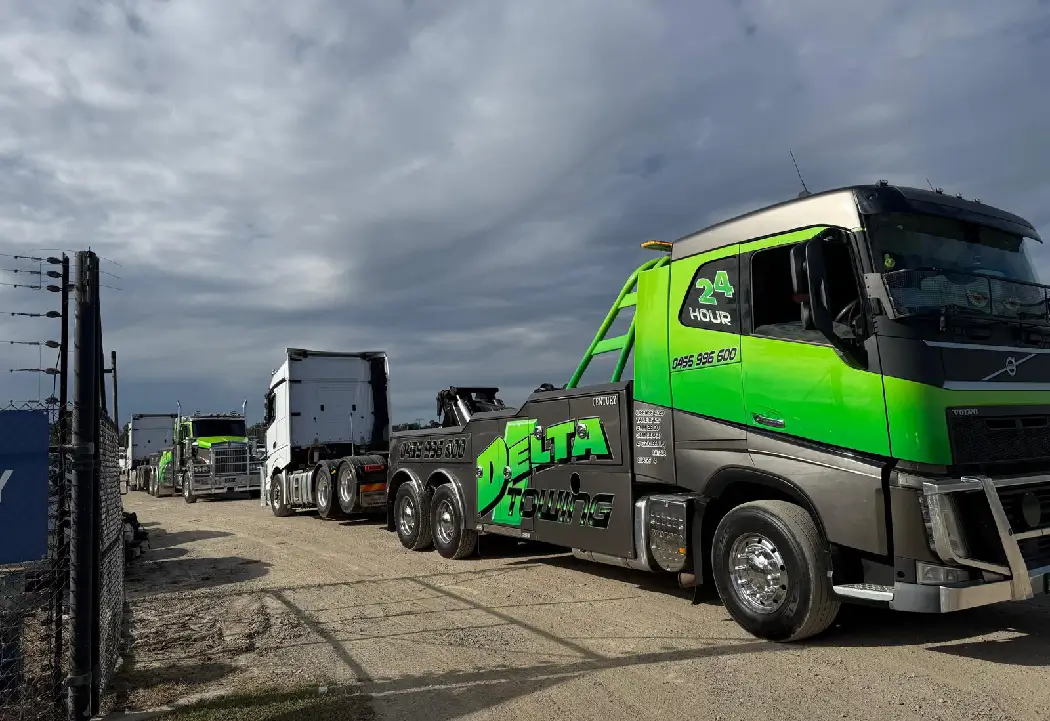 Delta Heavy Towing heavy tow truck on the Gold Coast