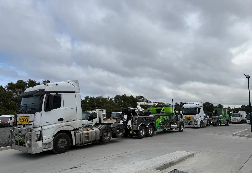 Delta Heavy Towing heavy tow truck fleet