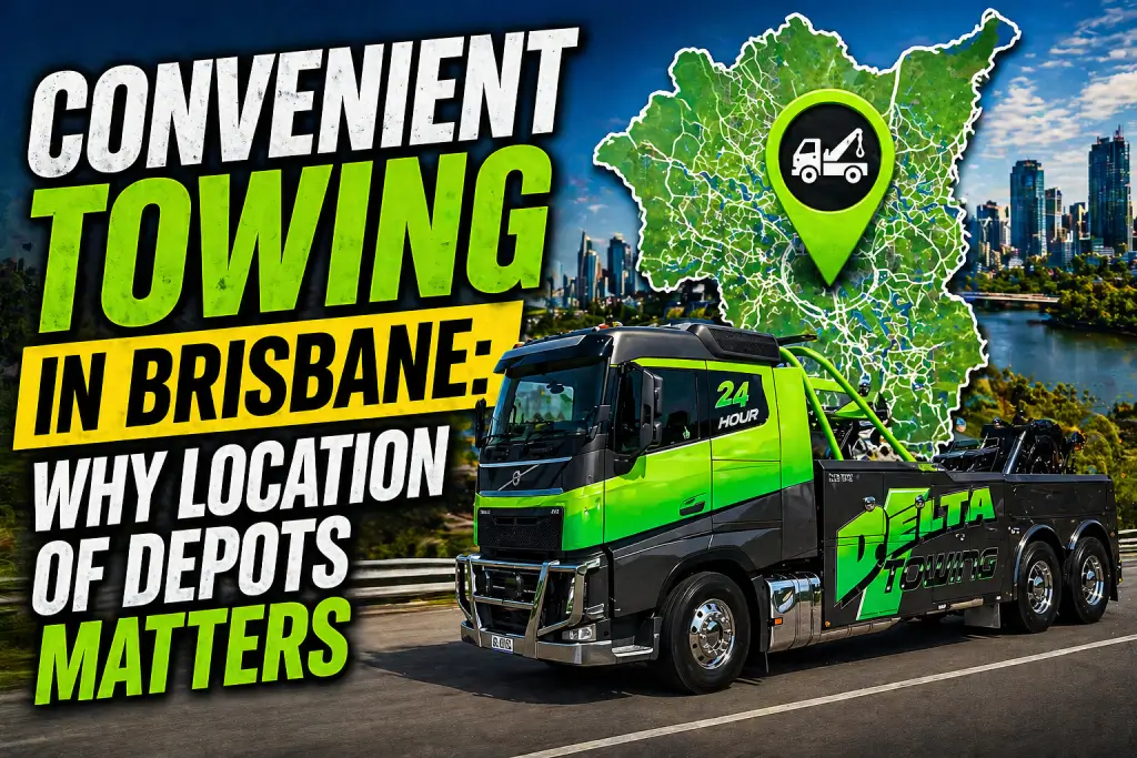 Convenient Towing in Brisbane: Why Location of Depots Matters