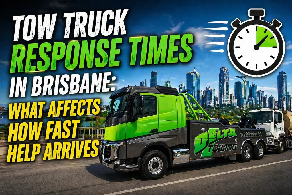 Tow Truck Response Times in Brisbane: What Affects How Fast Help Arrives