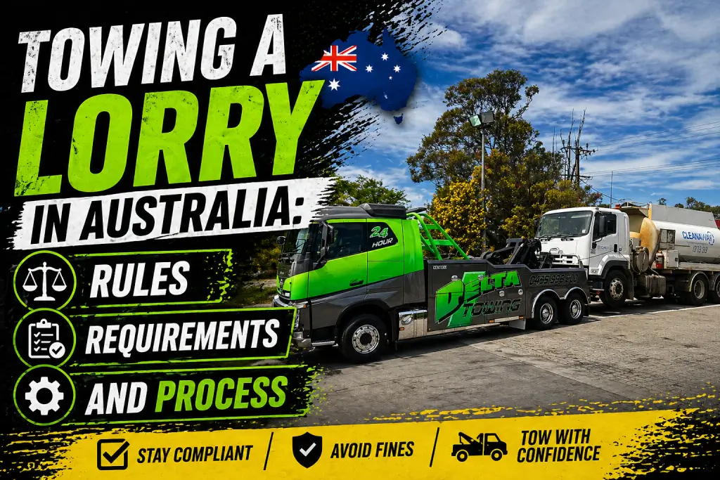 Towing Lorry Australia