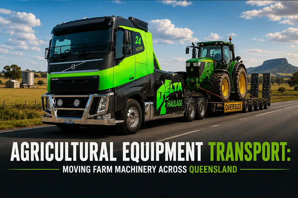 Agricultural Equipment Transport: Moving Farm Machinery Across Queensland
