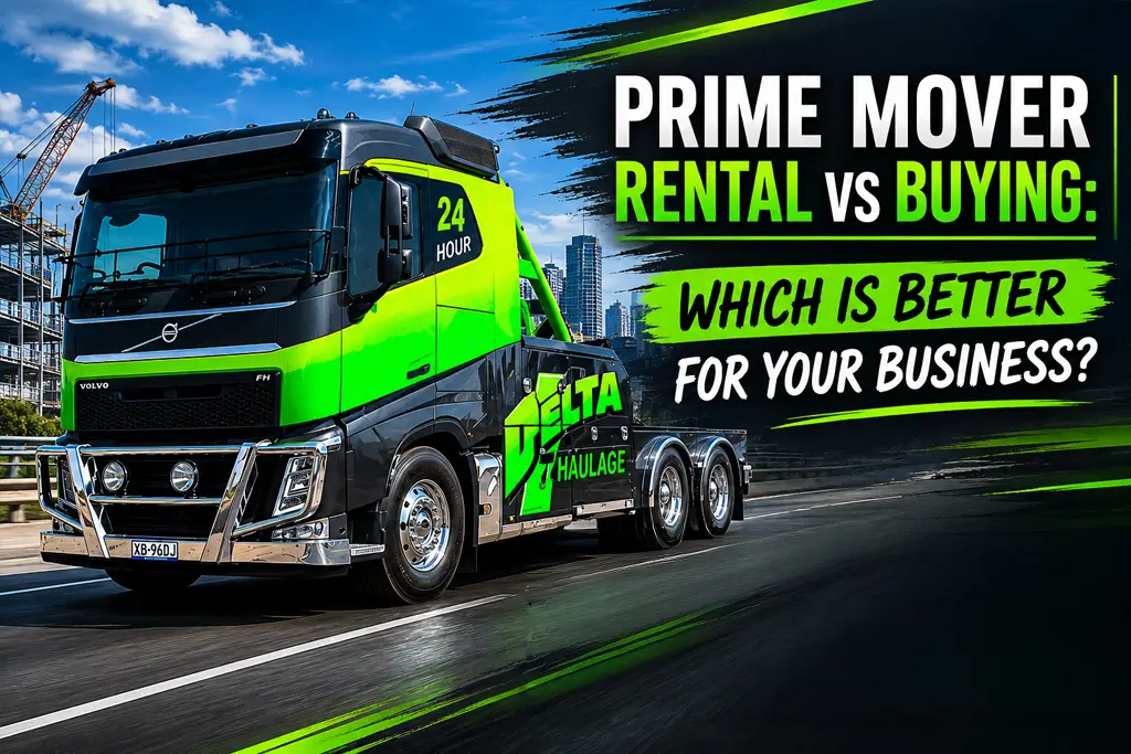 Prime Mover Rental vs Buying: Which Is Better for Your Business?