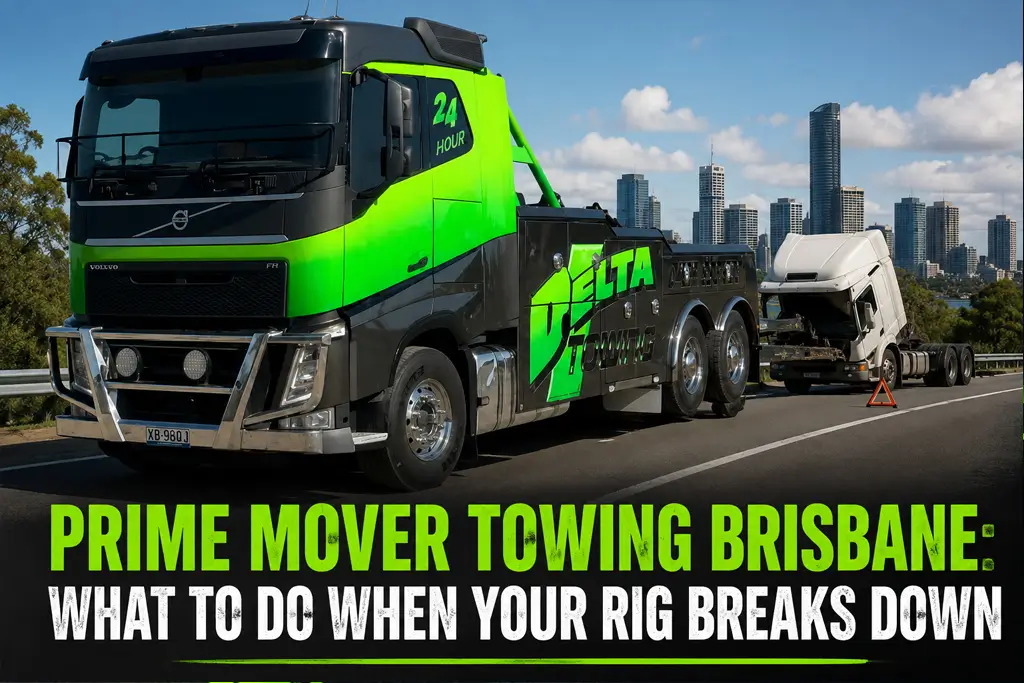Prime Mover Towing Brisbane: What to Do When Your Rig Breaks Down