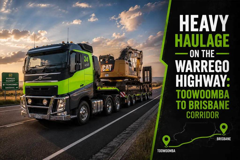 Heavy Haulage on the Warrego Highway: Toowoomba to Brisbane Corridor