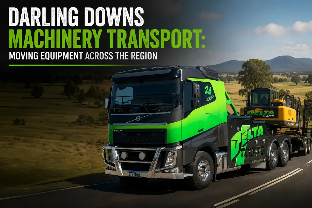 Darling Downs Machinery Transport: Moving Equipment Across the Region