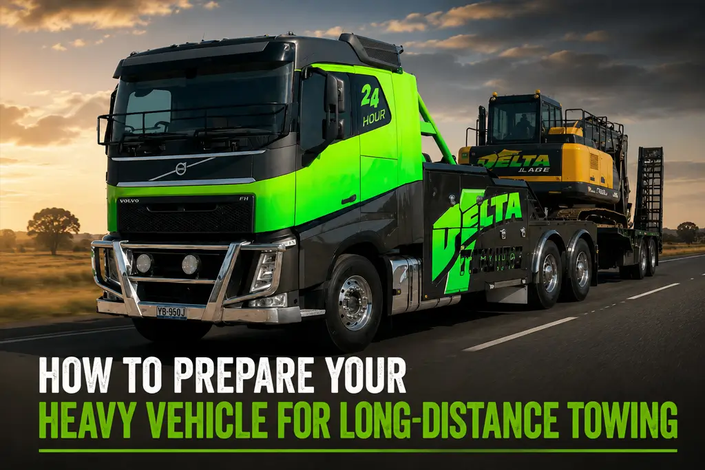 How to Prepare Your Heavy Vehicle for Long-Distance Towing