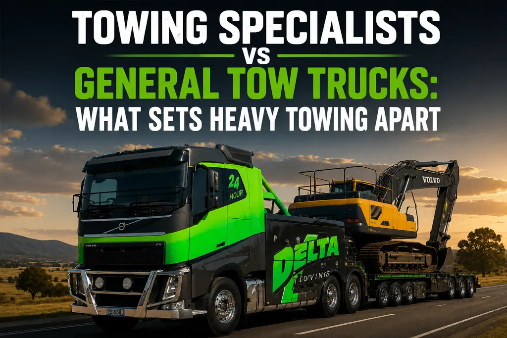 Towing Specialists vs General Tow Trucks: What Sets Heavy Towing Apart